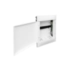 LEGRAND - Practibox S Multimedia UP-Hohlwandverteiler, mit Kunstofftür, weiss