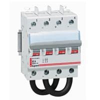 LEGRAND - DX3 Lasttrennschalter 2P 25A 800V DC 4 Module