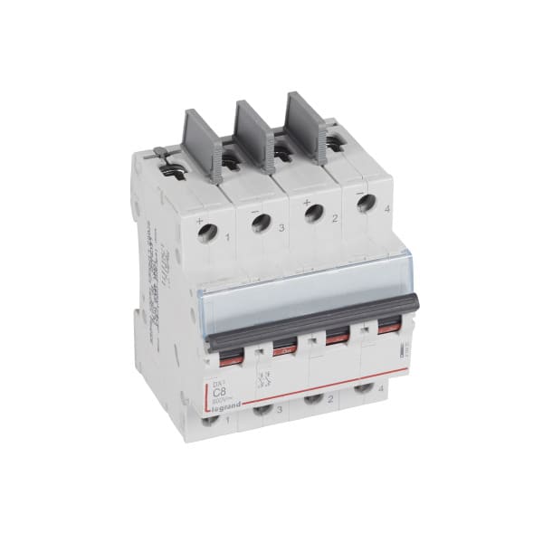 LEGRAND - DX3 Leitungsschutzschalter 800V DC 8A 2-polig 4 Module