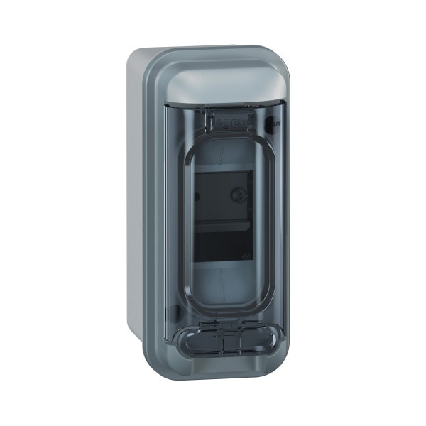 LEGRAND - Legrand Feuchtraumverteiler Plexo S, Aufputz, IP65-IK07, 1-reihig, 2 Module