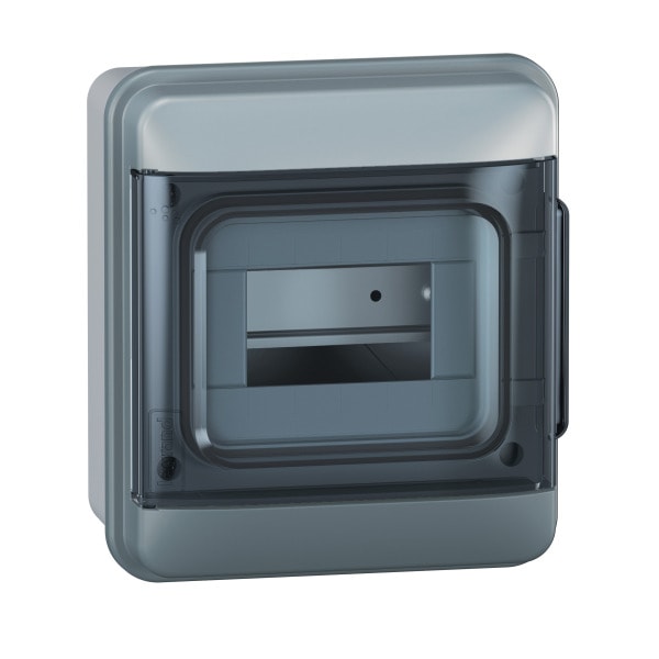 LEGRAND - Legrand Feuchtraumverteiler Plexo S, Aufputz, IP65-IK07, 1-reihig, 6 Module