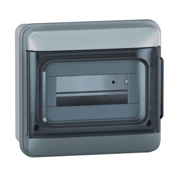 LEGRAND - Legrand Feuchtraumverteiler Plexo S, Aufputz, IP65-IK07, 1-reihig, 8 Module