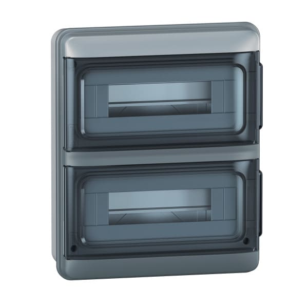 LEGRAND - Legrand Feuchtraumverteiler Plexo S, Aufputz, IP65-IK07, 2-reihig, 24 Module