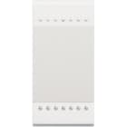 LEGRAND - Living Light Taster mit Schraubklemmen, 1-modulig, Farbe: Weiss