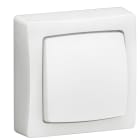 LEGRAND - OTEO Universalgerät Wechselschalter oder Taster, Aufputz, Farbe: Weiß