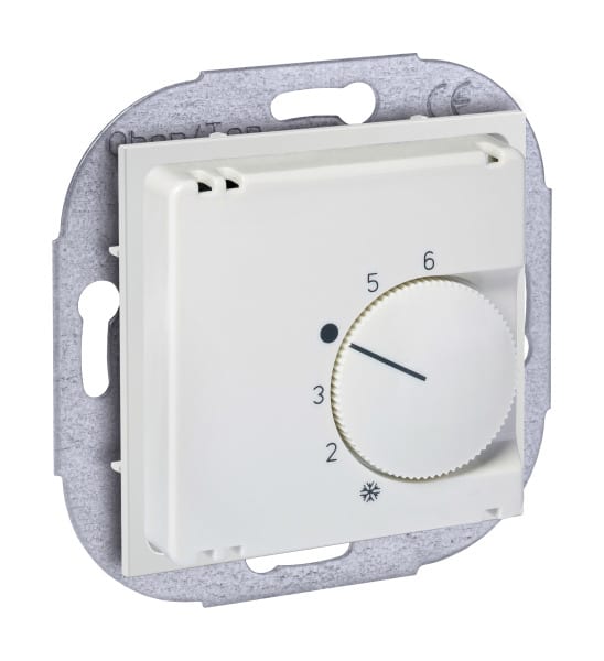LEGRAND - SEANO Thermostat Bimetall mit Öffner-Kontakt in der Farbe Ultraweiß