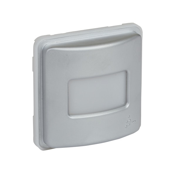 LEGRAND - SOLIROC 2-Leiter Bewegungsmelder IP55/IK10, 120°, 100W LED, Farbe: Aluminium