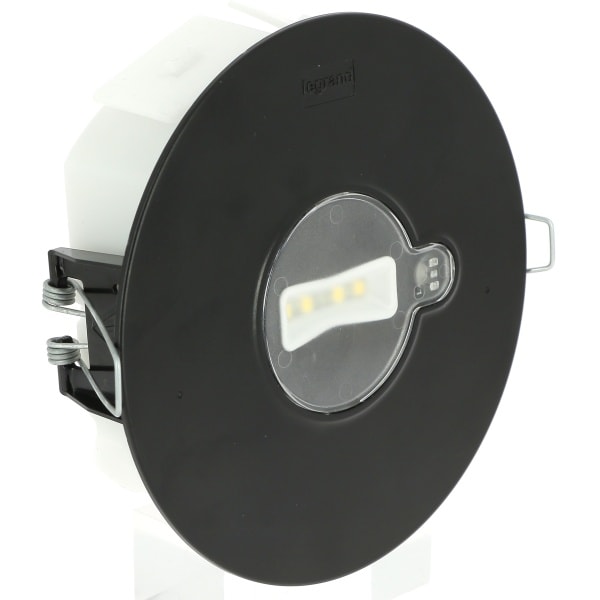 LEGRAND - X-Light 360, 200 Lumen, 1 Stunden, Dauer & Bereitschaft, IP42, Schwarz