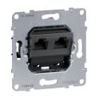 LEGRAND - SEANO Einsatz Datendose 2 x RJ45, Kat. 6, STP geschirmt