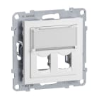 LEGRAND - SEANO 2-fach Adapter für Systimax Datendosen, Farbausführung: Ultraweiß