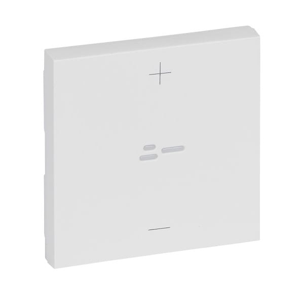 LEGRAND - NILOE STEP Abdeckung für 3-Leiter-Dimmer (mit N-Leiter), Farbe: Ultraweiß