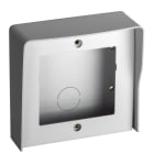 BTICINO - Aufputzgehäuse LINEA 5000 mit Regendach, 1-modulig in der Farbe Aluminium