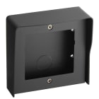 BTICINO - Aufputzgehäuse LINEA 5000 mit Regendach, 1-modulig in der Farbe Black