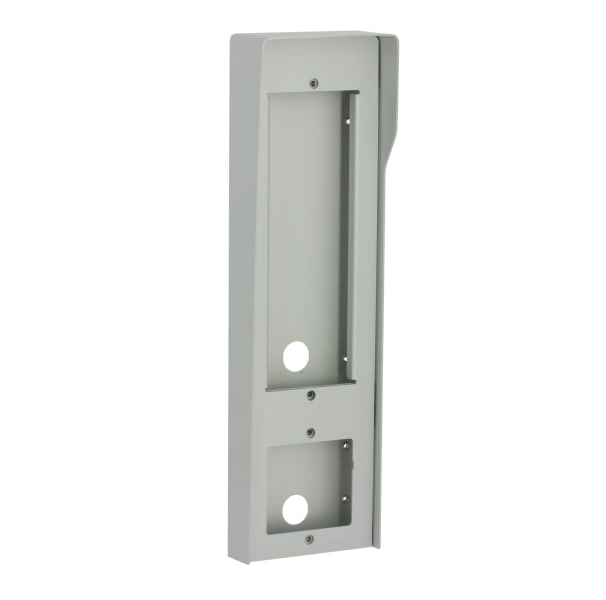 BTICINO - Aufputzgehäuse LINEA 5000 mit Regendach, 4-modulig in der Farbe Aluminium