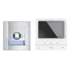 BTICINO - Flex'ONE Video-Set mit Türstation SFERA (1 und 2 Ruftasten) + CLASSE100 V16E