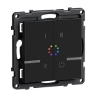 LEGRAND - Seano with Netatmo Wandsender zum Steuern der Lichtfarben, Farbe: Schwarz