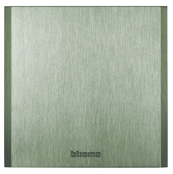 BTICINO - Blindmodul für Türstation LINEA 5000, Abm. (HxB): 138 x 139 mm, Farbe: Titan
