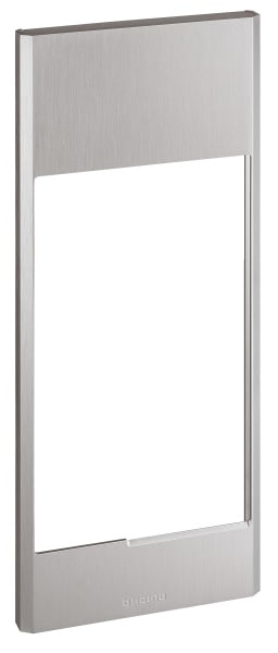 BTICINO - Abdeckrahmen für Türstation LINEA 5000 mit 7''-Touchscreen in der Farbe Aluminium