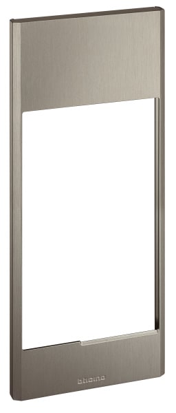 BTICINO - Abdeckrahmen für Türstation LINEA 5000 mit 7''-Touchscreen in der Farbe Titan