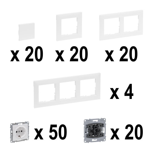 LEGRAND - SEANO-Paket Ultraweiss