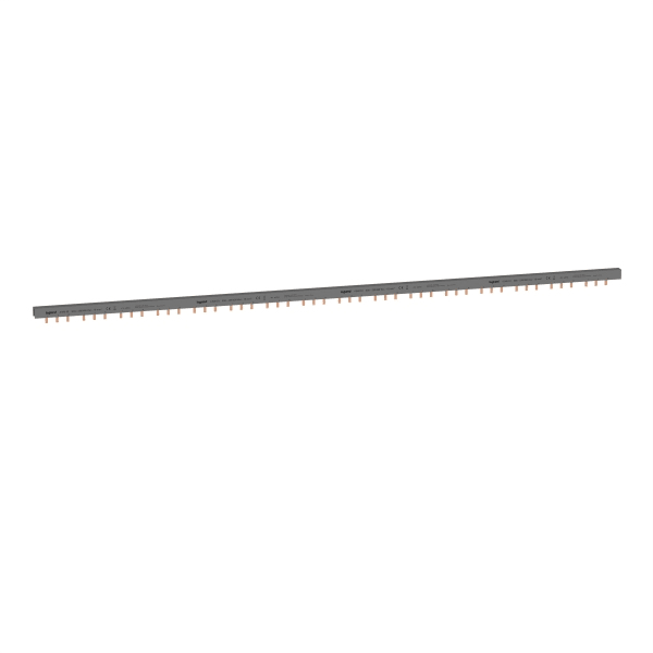 LEGRAND - Stiftkammschiene, 3-polig, 1 m, q=16 mm², für 3p LS-Schalter mit Hilfssch.0,5 TE