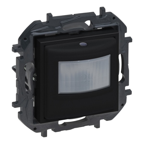 LEGRAND - Niloe Step V4 3-Leiter Bewegungsmelder, 170°, 500W LED, Farbe: Schwarz