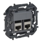 LEGRAND - Niloe Step V4 Einsatz Datendose 2XRJ45 Kat6 Utp