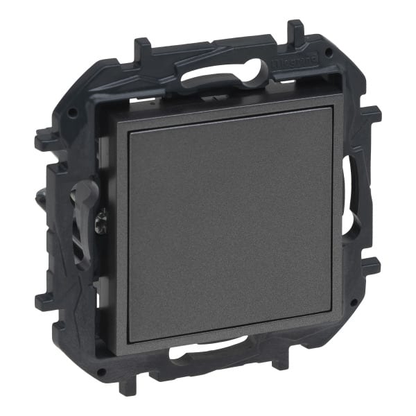 LEGRAND - Niloe Step V4 Mosaic-Adapter/Blindabdeckung Farbe: Schwarz