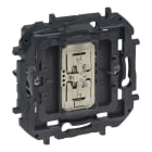 LEGRAND - Niloe Step V4 3-Leiter Universal-Tastdimmereinsatz mit Neutralleiter, 150W LED
