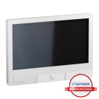 BTICINO - MS! Video-Innenstelle Classe 300, 7''-Touch, Smartphone-Anbindung, Farbe: Light