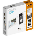BTICINO - Flex'ONE Video-Set mit Türstation LINEA3000 Sw (1/2 Ruftasten)+CLASSE300X Light