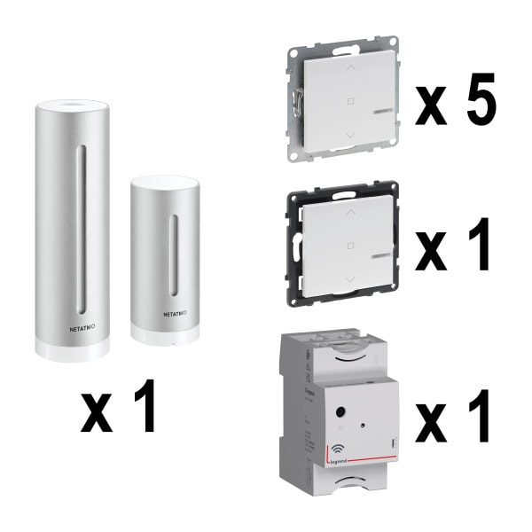 LEGRAND - SEANO with Netatmo Komfort-Paket