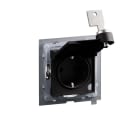 LEGRAND - SEANO Schutzko-Steckdose, SL, erh. Ber.-schutz, Klappd. gl. Schliess IP44, SW
