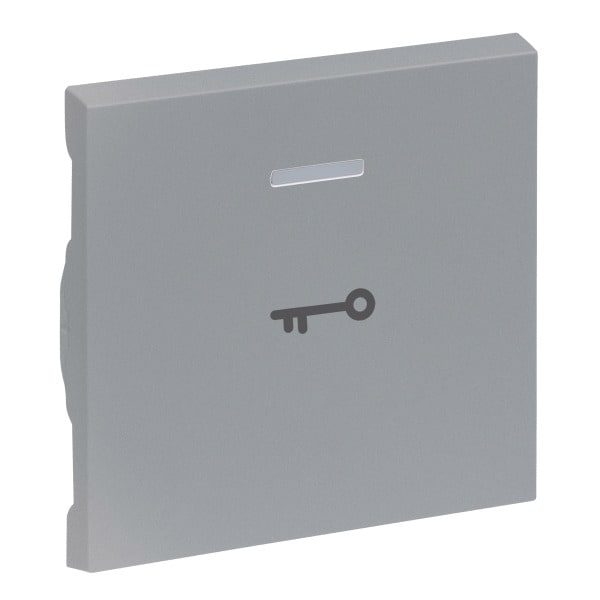 LEGRAND - SEANO Wippe mit Schlüssel Symbol beleuchtet Aluminium