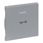 LEGRAND - SEANO Wippe mit Schlüssel Symbol beleuchtet Aluminium