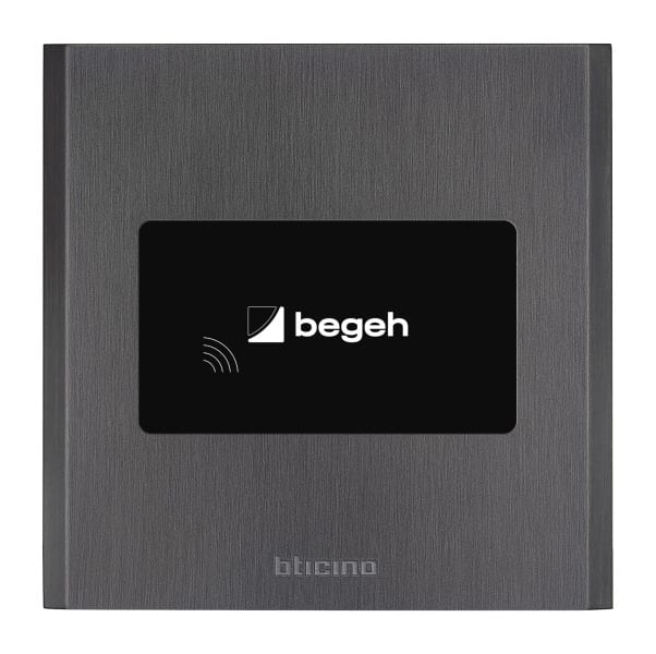 BTICINO - LINEA 5000 elektronisches Postschloss BeGeh ink Lese/Auswerteeinheit Farbe Black
