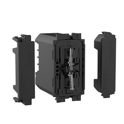 BTICINO - LivingNow 2-moduliger Universal-Tastdimmer mit Neutralleiter, LED 150 VA