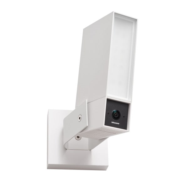 BTICINO - Smarte Außenkamera PRO, Weiß, 5 MP (2K), Weitwinkel 130°, WLAN 6