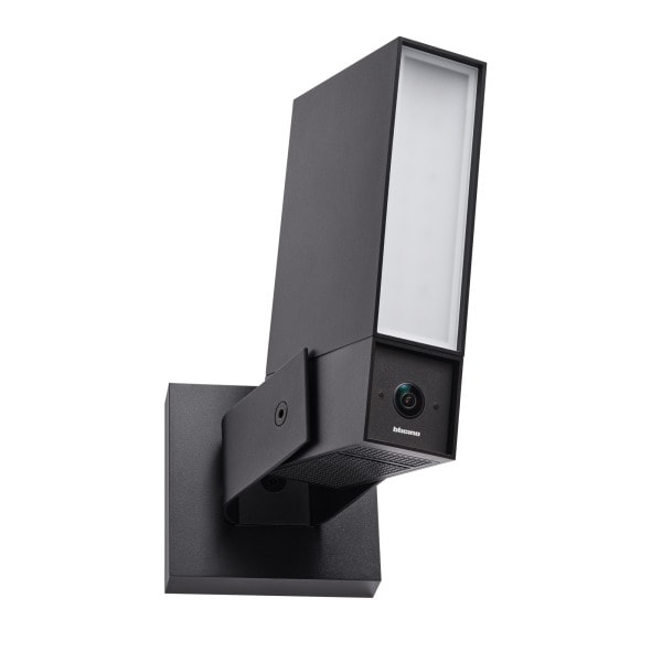 BTICINO - Smarte Außenkamera PRO, Schwarz, 5 MP (2K), Weitwinkel 130°, WLAN 6