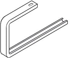 DIETZEL - Deckenbügel, C-Profil, 100x170x110 mm, sendzimir-feuerverzinkt