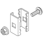 DIETZEL - Gitterbahnverbinder, doppel, 41x18 mm, inkl. Schraube+Mutter, tauchfeuerverzinkt