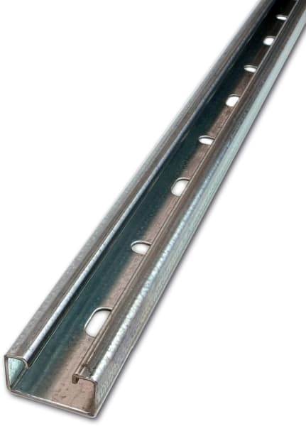 DIETZEL - Ankerschiene, gelocht, Schlitzweite 18mm, 39,5x22x300mm, sendzimir-feuerverzinkt