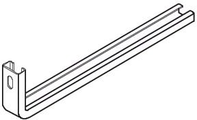 DIETZEL - Wandkonsole, leicht, 100x15x110mm, Edelstahl (V2A)