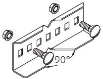 DIETZEL - Leiterverbinder, horizontal, 150x60 mm, inkl. 2x KLS 8x16E, tauchfeuerverzinkt