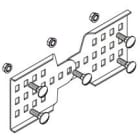 DIETZEL - Leiterverbinder, vertikal, 270x100 mm, inkl. 5x KLS 8x16E, tauchfeuerverzinkt
