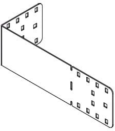 DIETZEL - Rinnenabschlussblech, 100x110 mm, inkl. 2x KLR, sendzimir-feuerverzinkt