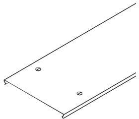 DIETZEL - Rinnendeckel, mit Drehriegel, 200x3000 mm, Edelstahl (V2A)