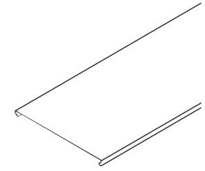 DIETZEL - Installationsrinnendeckel, 100x3000 mm, sendzimir-feuerverzinkt