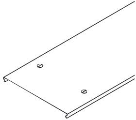 DIETZEL - Installationsrinnendeckel, mit Drehriegel, 100x3000 mm, sendzimir-feuerverzinkt