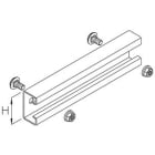 DIETZEL - Sprosse, leicht, 203x40 mm, inkl. 2x SES 6x16/2x SEMS 6, sendzimir-feuerverzinkt